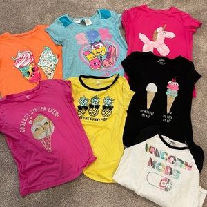 Girls shirt lot